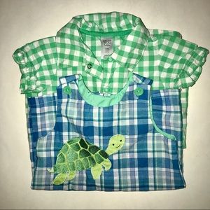 Bundle of 2 Turtle Theme Pieces